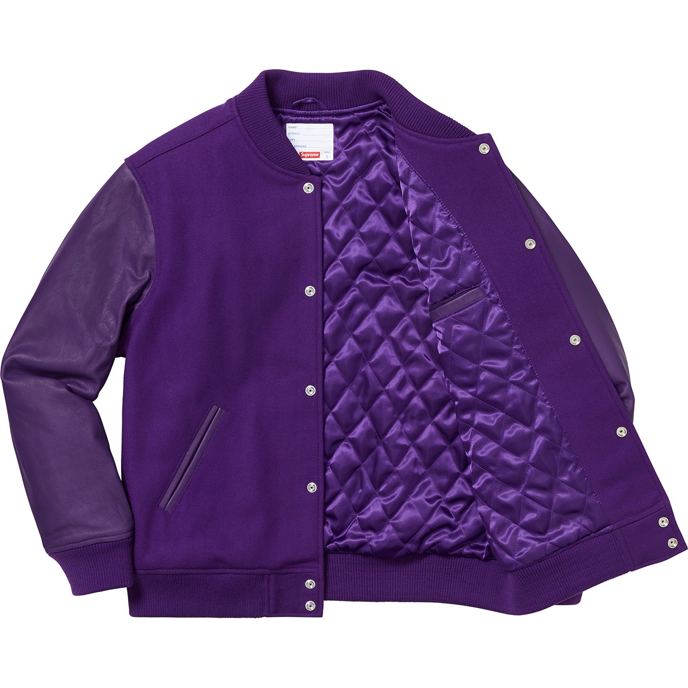 Motion Logo Varsity Jacket view 2